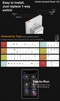 Panneau de commande de 5 "pouces L Smart Home écran tactile mural Hub de commande central hôte multifonctionnel avec passerelle Zigbee