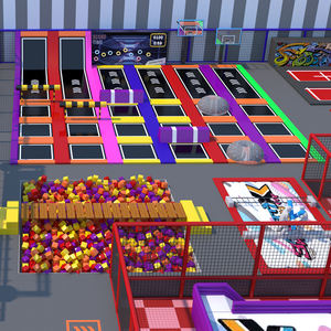 Gran tamaño de deporte de interior para <span class=keywords><strong>niños</strong></span> ejercicio <span class=keywords><strong>saltar</strong></span> trampolines estera Parque de Atracciones equipo interior parque infantil trampolín para <span class=keywords><strong>niños</strong></span> - Product Image 4