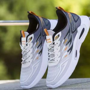 2026 New Breathable Mesh <b>Summer</b> Walking Sports <b>Shoes</b> for Men Trendy and Versatile White Thick Soled Casual <b>Shoes</b> - Product Image 3