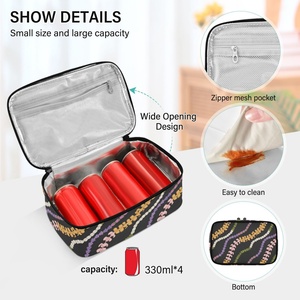 Hawaii Puakenikeni Customize Hot Food Travel Carry Cooler Bag Small Insulated Casserole Carrier Portable Thermal Lunch Bag - Product Image 4