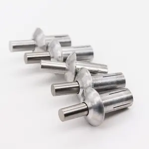 Rivets d'expansion en alliage d'<span class=keywords><strong>aluminium</strong></span> avec tête à bride pour meubles et construction - Product Image 2
