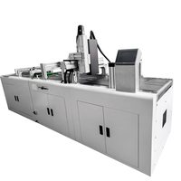 Impresora UV de Inyección de Tinta a Todo Color Automática de Una Sola Pasada para Cajas de Cartón Corrugado, Equipo de Impresión Digital UV de Una Sola Pasada
