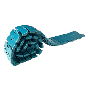 Конвейерная система, цепная пластина 1060 серии, плоская верхняя конструкция бутылки, линия для мойки, наполнения и маркировки - Product Image 6