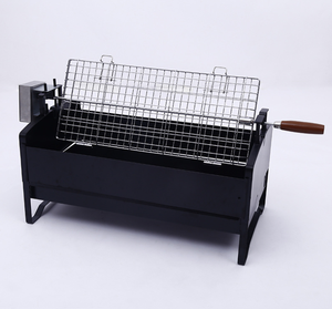 <span class=keywords><strong>Barbecue</strong></span> à charbon en acier inoxydable w, appareil à rotation automatique, rôtissoire électrique, four pour le poisson - Product Image 4