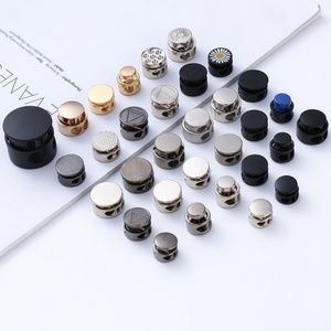Prix d'usine – Embouts de cordon à ressort personnalisés en alliage métallique et alliage de zinc de 18 mm pour vêtements et cordes - Product Image 1