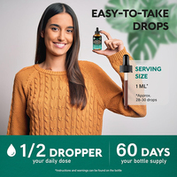 Vente en gros OEM Goutte lymphatique organique Gouttes de soutien lymphatique Supplément de nettoyage lymphatique pour le soutien immunitaire Liquide de désintoxication lymphatique