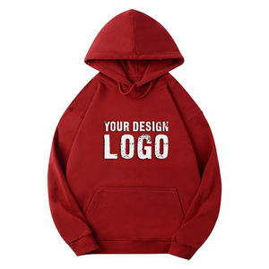 Sweat à capuche décontracté pour homme, coupe ample, style sport, en molleton épais de haute qualité, épaules tombantes, grande taille - Product Image 2