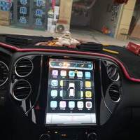 Système multimédia vertical Tesla pour VW Volkswagen Tiguan 2010-2015, musique double DIN, caméra vidéo 360°, autoradio DVD