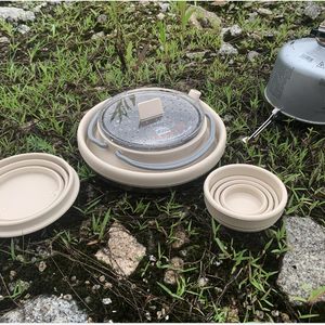 Bouilloire <span class=keywords><strong>de</strong></span> camping pliable <span class=keywords><strong>de</strong></span> 50,7 oz avec trépied en silicone, cafetière portable pliable pour le camping - Product Image 4