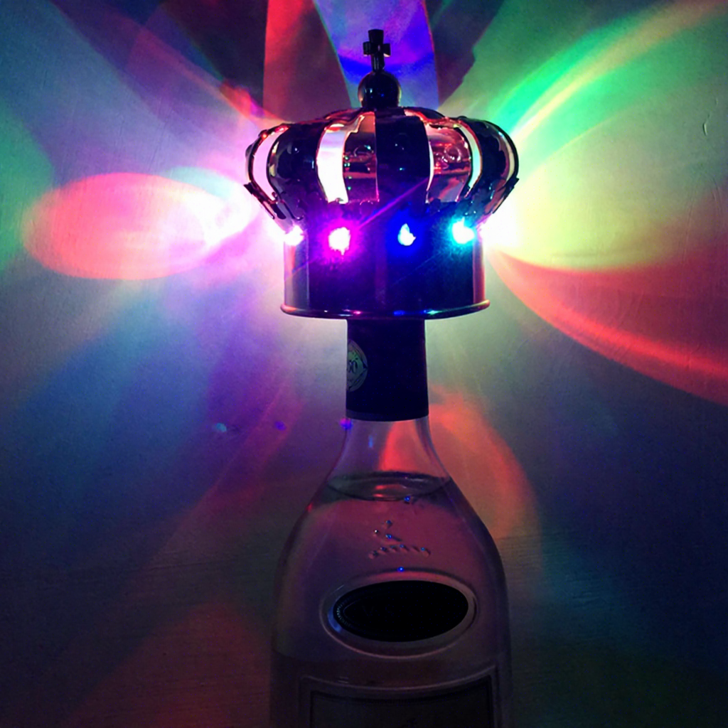 Gold +RGB LED