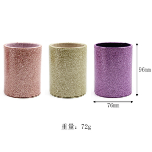 Porte-stylo en cuir PU pailleté, boîte <span class=keywords><strong>de</strong></span> rangement pour crayons scintillants, organiseur <span class=keywords><strong>de</strong></span> <span class=keywords><strong>bureau</strong></span> pour lunettes et marqueurs, <span class=keywords><strong>accessoire</strong></span> pour fournitures <span class=keywords><strong>de</strong></span> <span class=keywords><strong>bureau</strong></span> - Product Image 6