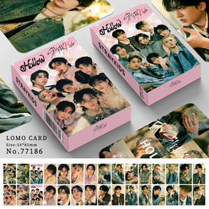 KPOP Idol 2025 STRAY KIDS Photocard 30 pz/scatola Carta Olografica Lomo Card in Carta - Product Image 3