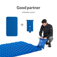 Naturehike – matelas pneumatique de camping double en Nylon TPU FC11, coussin de couchage gonflable ultra léger pour le camping avec sacs de pompe
