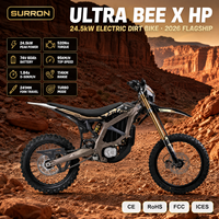 Hot 26 Surron Ultra Bee 24.5kW 0-80km/jam dalam 3.7 detik 520Nm Torsi Badan Ringan Mudah Dikendalikan untuk Semua Tingkat Pecinta Berkendara Off-road