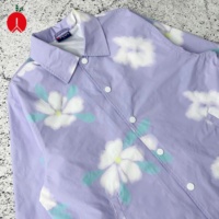 OEM ODM Personnalisé Marque Privée Vente en Gros en Gros Hiver Écologique Imprimé Intégral Résistant à l'Eau Polyester Bouton-pression Streetwear