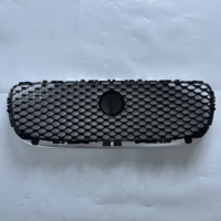 Grille de radiateur avant de voiture T4N8035 de haute qualité pour Jaguar XE 2015-2019, cadre nickel perlé, grille en maille noire brillante