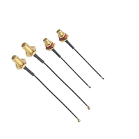 Ensemble de câbles coaxiaux RF 200 mm 1,13 mm avec connecteur UFL, prise SMA, connecteur traversant RP, câble d'extension en queue de cochon