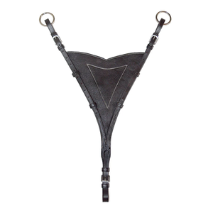 ซื้อสายรัดคางหนังแบบปรับได้พร้อมอุปกรณ์มาร์ติงเกล |   บิบดีไซน์พร้อมฮาร์ดแวร์ SS ปรับได้เต็มที่ ขนาดเดียว ขาย - Product Image 4