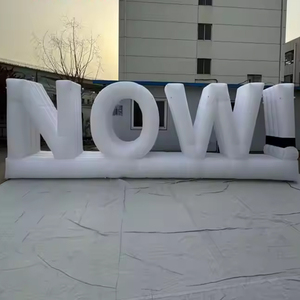 Letras inflables gigantes para publicidad/Letras inflables con luz Led/<span class=keywords><strong>Cartelera</strong></span> de letras inflable personalizada - Product Image 2