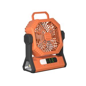 Wholesale 10000mah <b>Rechargeable</b> Mini <b>Fan</b> Lighted Multi-Function Camping <b>Fan</b> for Cooling with Hook - Product Image 6