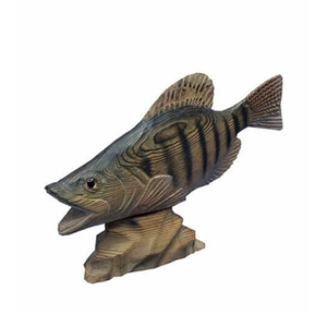 2 Rares Paires D'Appâts De Pêche Antiques – Fait Main, Peints, Bois Sculpté – Hameçons Inclus