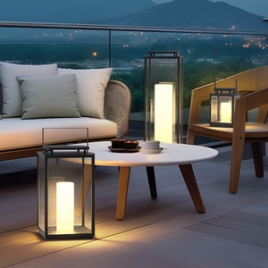 Lanternes solaires LED de jardin extérieur IP68, petites lanternes à bougies suspendues et autoportantes en alliage d'aluminium, décoration intérieure - Product Image 4