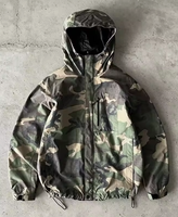 Blouson Bomber Tactique Personnalisé en Toile pour Homme, Camouflage Formel Brodé, Sweat à Capuche Printemps, Manteau Streetwear avec Logo Frontal