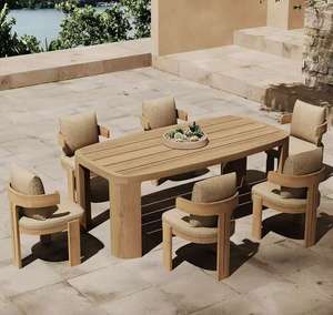Juego de Sofás de Aluminio de Lujo para Exteriores, Impermeables, Duraderos, Ecológicos, con Cojines de Espuma de Alta Densidad, para Patio y Jardín - Product Image 3