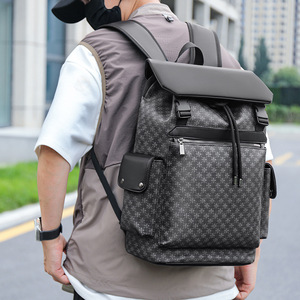 Men's Business <b>Backpack</b> Large Capacity <b>Waterproof</b> Laptop Bag For Travel Casual Use Spring 2025 - Product Image 1