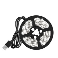 Bande lumineuse LED USB SMD2835 5V IP20 pour rétroéclairage TV et décoration intérieure avec température de couleur 2700-3200K et 6000-6500K, CRI80, 6W