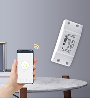 Tuya WIFI Smart DIY Switch WIFI Breaker Transformez votre lumière en Smart Control Smart Life APP Google Nest et Alexa Voice Control
