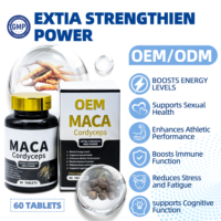 OEM Comprimés MACA Comprimés Cordyceps Booster Fesses Pilules Agrandissement des Fesses Comprimés de Gain de Poids pour Hommes Livraison en 2 Jours