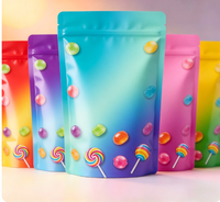 Sachet Doypack Personnalisé Imprimé en Gros avec Fermeture Éclair, Sac en Plastique Étanche pour Stockage de Céréales, Snacks et Poudres