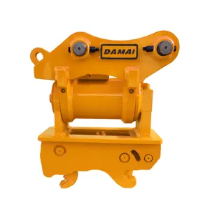 Hot Sale Excavator Double Locking Quick Hitch Coupler Tilting Rotator Hitch For 4-15 Tons Excavator