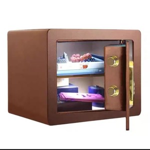 Coffre-fort électronique à code Yongkangda FDX-A1D-30, style vintage, à fixation murale, pour la maison ou le bureau, boîte à bijoux ignifuge - Product Image 4