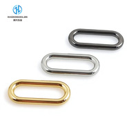 Accessoires de sac : Anneaux en O métalliques ovales de 32 mm, fermoirs pour chaussures, boucles œuf, anneaux de connexion pour sangles de sac, crochets de réglage pour sacs à main DIY