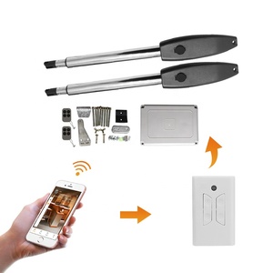 Ouvre-porte automatique à double barrière <span class=keywords><strong>Moteur</strong></span> d'ouverture DC24V avec kit de télécommande - Product Image 1