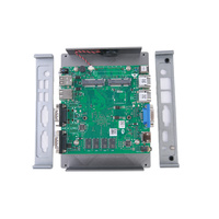 Mini PC Industrial de Larga Duración, VGA COM, Montaje en Pared, Bajo Consumo, Sin Ventilador, para Manufactura Inteligente