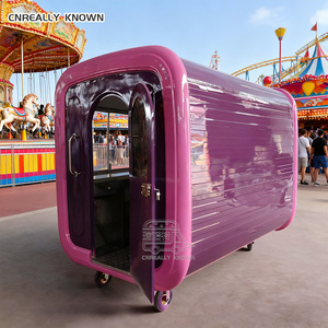 Stainless Steel Ice Cream Food Trailer Fast Pizza Food Truck CE Certified Dessert Street Food Cart - Product Image 6