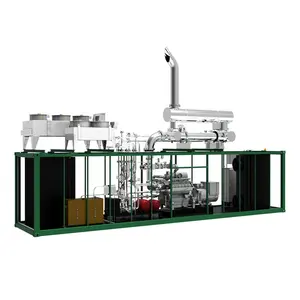 500kva 500kw 1000kw cogeneration plant industrial electric natural gas generator price