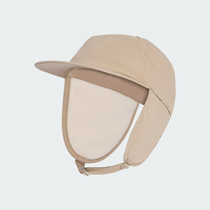 屋外活動のための冬の保護イヤーマフハットソフト釣りハイキングキャンプガーデンファームキャップ5パネルビーチ - Product Image 3