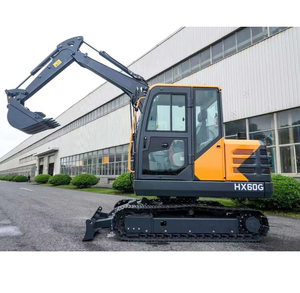 รถขุดขนาดเล็ก HX60G 6 ตัน สำหรับงานท่อในเขตเมือง - Product Image 3