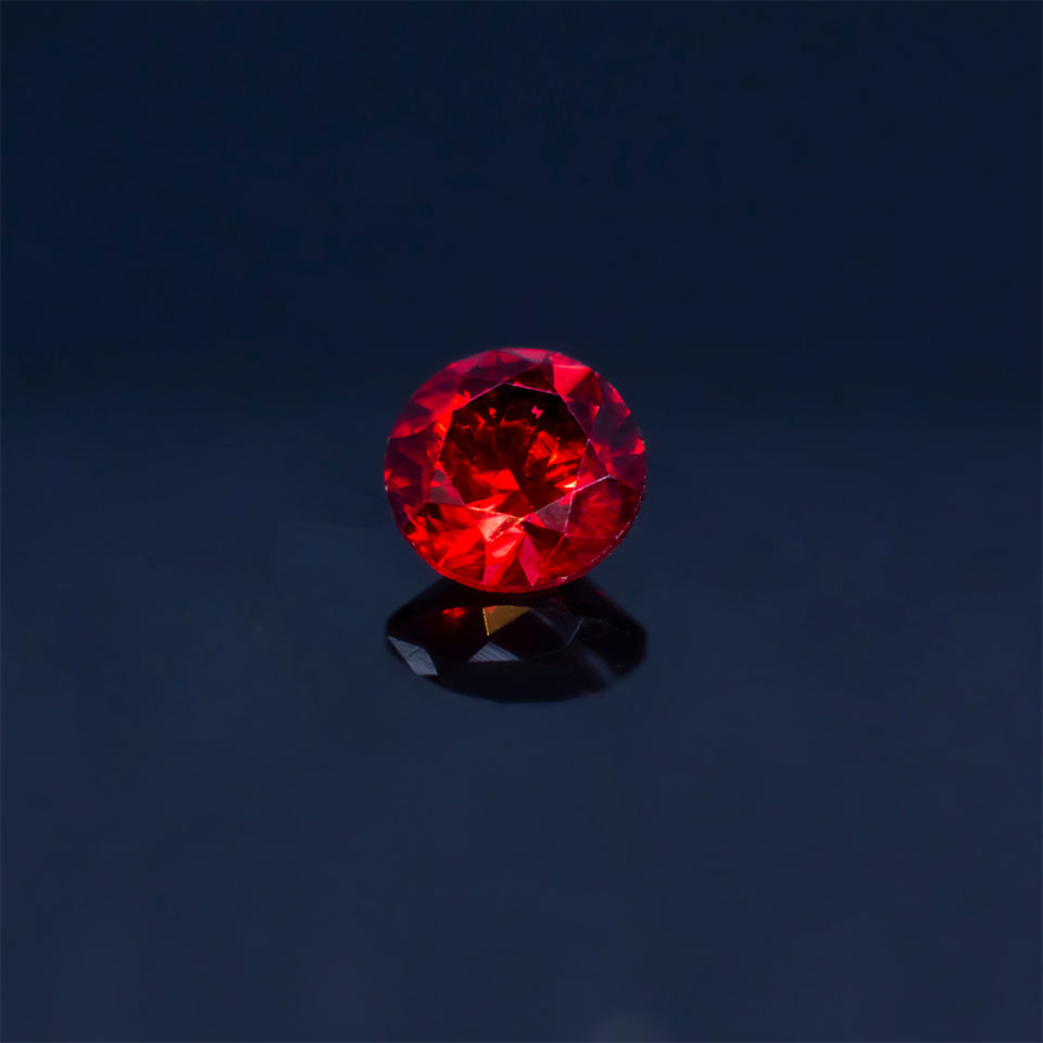 Sc Ruby DT Recommend High Quality NGTC Certified Natural Ruby Round Brilliant ...