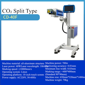 Alloy and Plastic <strong>Coding</strong> <strong>Machines</strong> High-<strong>Fiber</strong> <strong>Laser</strong> <strong>Marking</strong> for Metal Plastic Alloys - Product Image 4