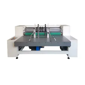 Kartonnen Karton Maken Machine Gegolfd Papier Doos Automatische Slotter Machines Te Koop