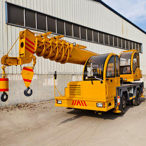 10 Ton truk derek hidrolik lengan lurus buatan rumah derek teleskopik Harga Boom Mobile Crane - Product Image 6