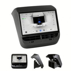 Système de voiture de divertissement 7 pouces à écran tactile de siège arrière pour Tesla Model 3/Y CarPlay Climate Control Multimedia Player 1 an - Product Image 6