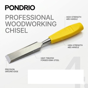 <span class=keywords><strong>Ciseau</strong></span> à bois robuste avec lame en acier 65Mn, outil de travail du bois avec poignée ABS résistante aux chocs pour la menuiserie, la charpenterie et les projets de bricolage - Product Image 5