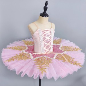 <span class=keywords><strong>Costume</strong></span> da ballo pre-professionale per bambine, modello Coniglietto nel Giardino, tutù a pancake economico per spettacoli - Product Image 2