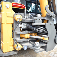 Backhoe Loader 4WD untuk Pengembangan Lokasi dan Pemindahan Tanah